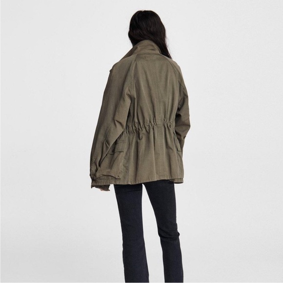 NWT Rag & Bone Mazie Military Cotton Jacket - Picture 3 of 6
